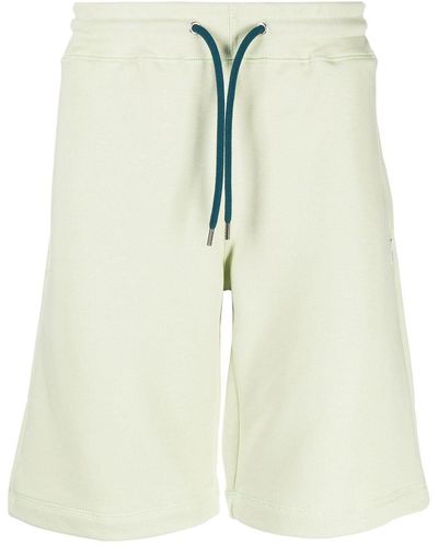 PS by Paul Smith Logo-patch Detail Shorts - White