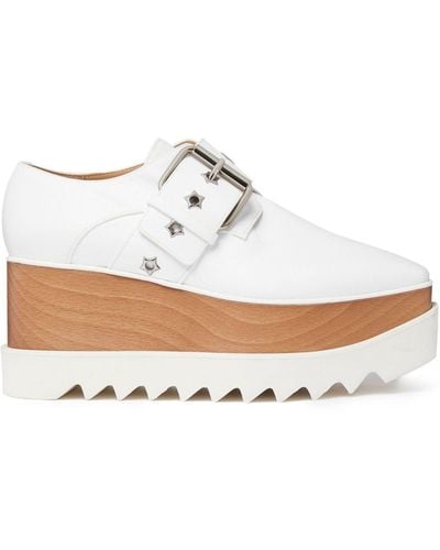 Stella McCartney Elyse Platform Shoes - White