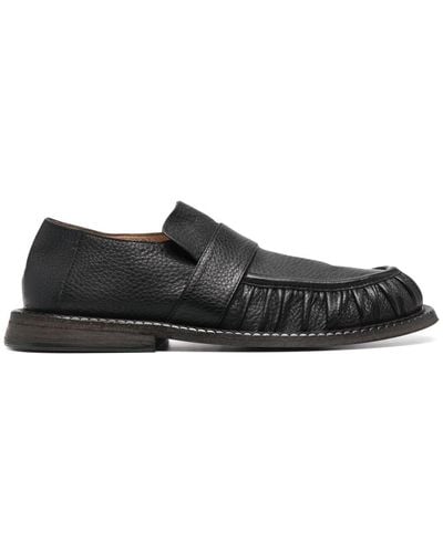 Marsèll Alluce Grained Leather Loafers - Black