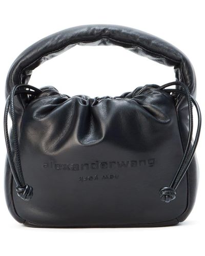Alexander Wang Mini Ryan Puff Shoulder Bag - Black