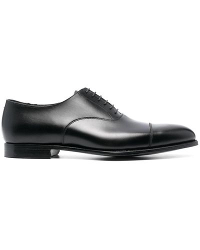 Crockett & Jones Leren Oxford Schoenen - Zwart