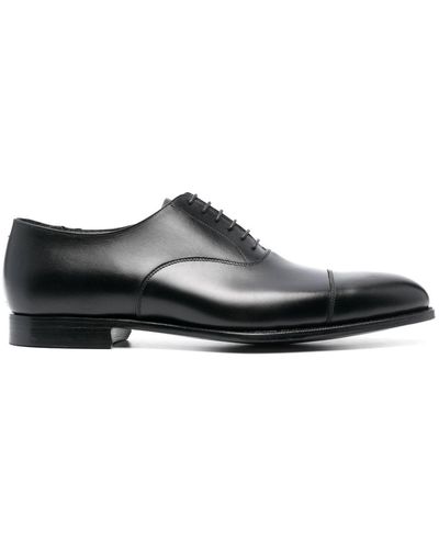 Crockett & Jones Chaussures oxford en cuir - Noir