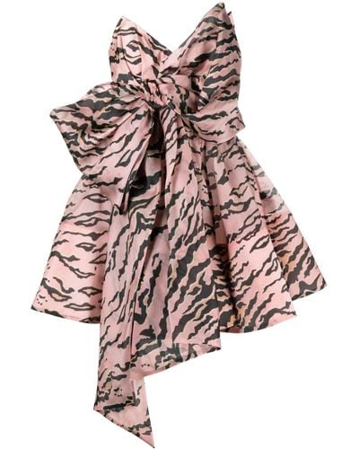 Zimmermann Mini-jurk Met Strik - Roze