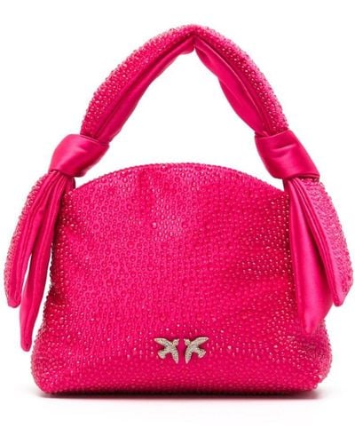 Pinko Knot Handle Mini Bag - Pink