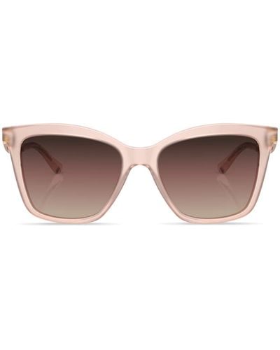 BVLGARI Square-shape Gradient-lenses Sunglasses - Brown