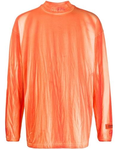 Heron Preston Sweat à col roulé - Orange