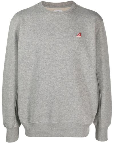 Autry Sweater Met Logopatch - Grijs
