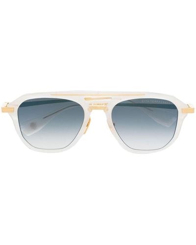 Dita Eyewear Terracraft Pilot-frame Sunglasses - White