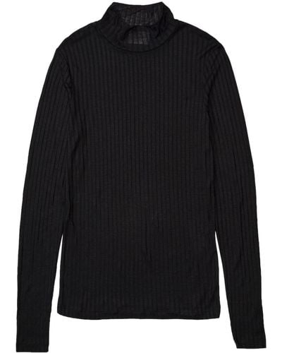 Closed High-neck Lyocell Sweater - Black