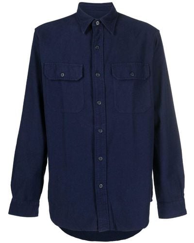 Polo Ralph Lauren チェストポケット ロングスリーブシャツ - ブルー