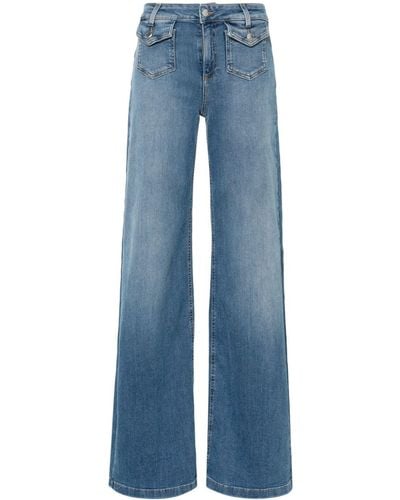LIU JO high-rise wide-leg Jeans - Farfetch
