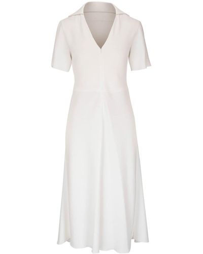 Vince Polo Midi Dress - White