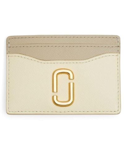 Marc Jacobs The Card Case' Leather Cardholder - Natural