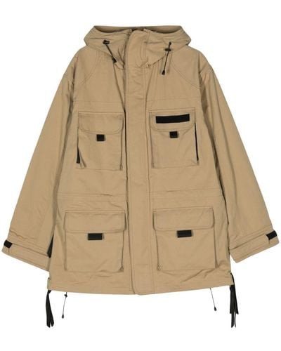 Junya Watanabe Hooded miltary jacket - Natur