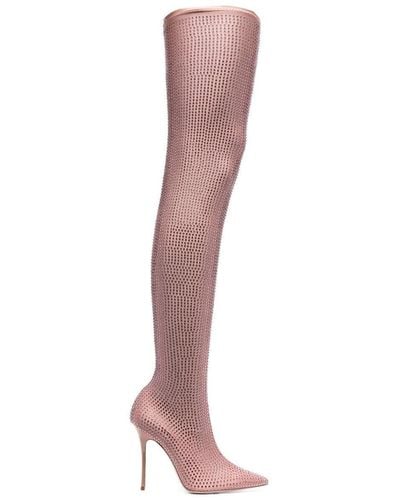 Gedebe Logan Cuissarde Thigh-thigh Boots - Pink