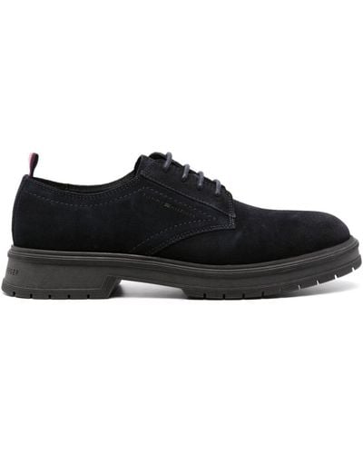 Tommy Hilfiger Core Lace-up Suede Brogues - Black