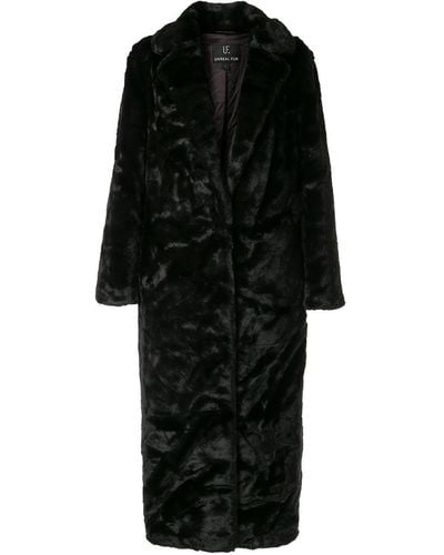 Unreal Fur Abrigo de pelo artificial - Negro