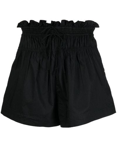 Ulla Johnson Rylan Cotton Shorts - Black