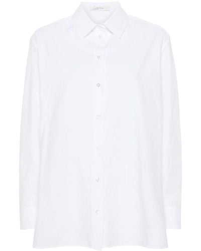 The Row Sisilia Cotton Shirt - White