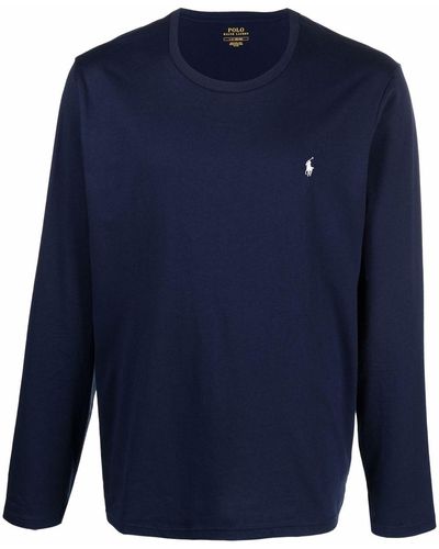 Polo Ralph Lauren Sweatshirt mit Logo-Stickerei - Blau