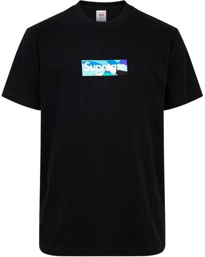 Supreme X Emilio Pucci t-shirt à logo - Noir
