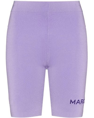 Marc Jacobs The Sport Cycling Shorts - Purple