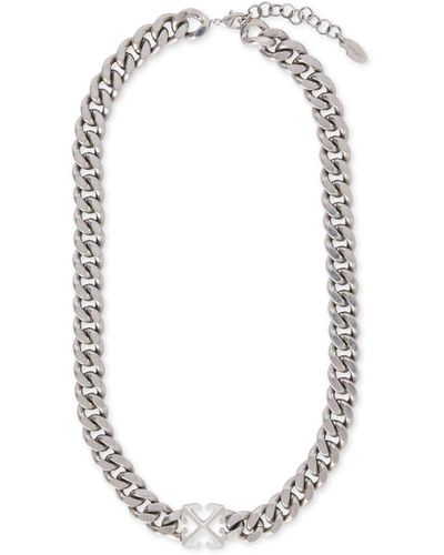 Off-White c/o Virgil Abloh Arrows-motif Chain Necklace - White