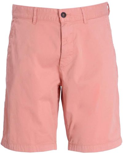 BOSS Slim-fit Chino Shorts - Pink