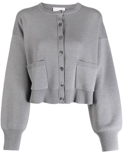 3.1 Phillip Lim Cardigan en maille à coupe oversize - Gris