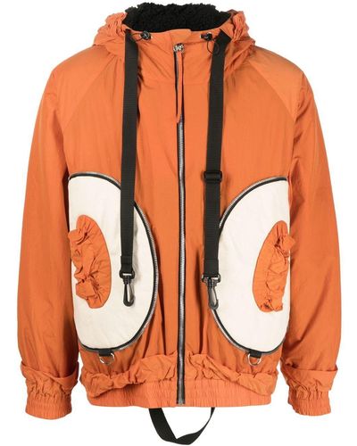 Craig Green Packable Hooded Jacket - Orange
