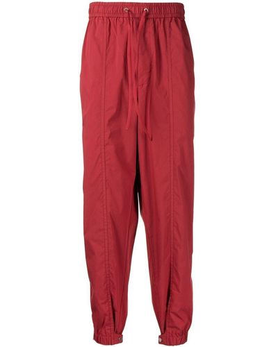 3.1 Phillip Lim Schmal zulaufende Jogginghose - Rot