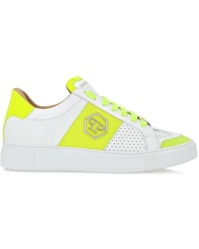 Philipp Plein Pp Kicks Low-top Sneakers - Yellow