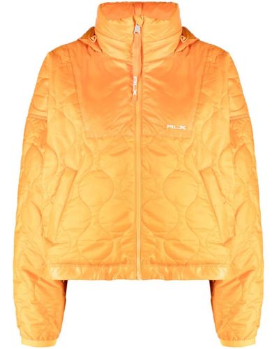 RLX Ralph Lauren Piumino con zip - Arancione