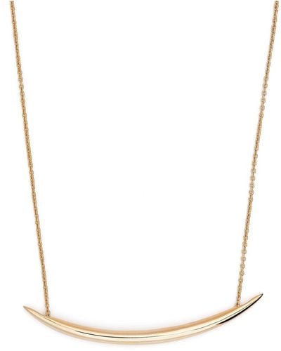 Shaun Leane Quill Chain Pendant Necklace - Metallic