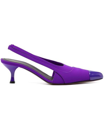 Neous 60mm Pointed-toe Court Shoes - Purple