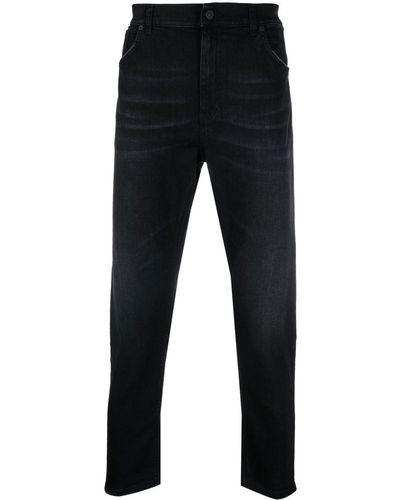 Dondup Low-rise Slim-fit Jeans - Blue