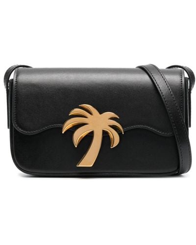 Palm Angels Palm Beach Crossbody Bag - Black