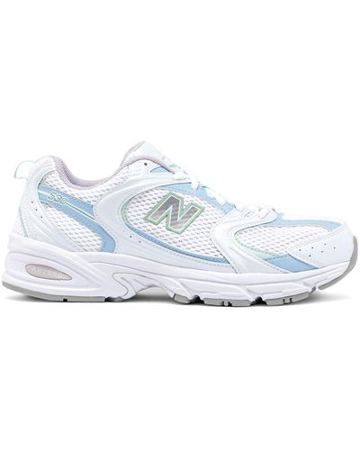New Balance 530 Sneakers mit Kontrasteinsätzen - Weiß