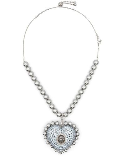 Swarovski Hyperbola Pendant Necklace - Wit