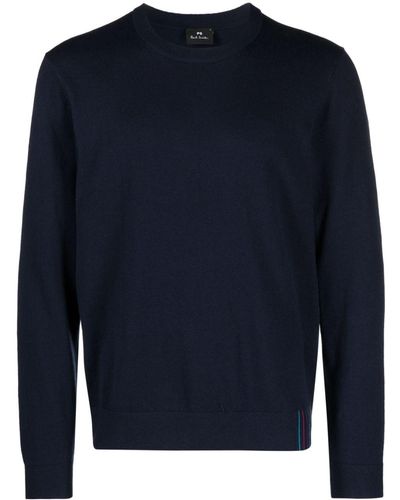 PS by Paul Smith Crew-neck Sweater - Blue