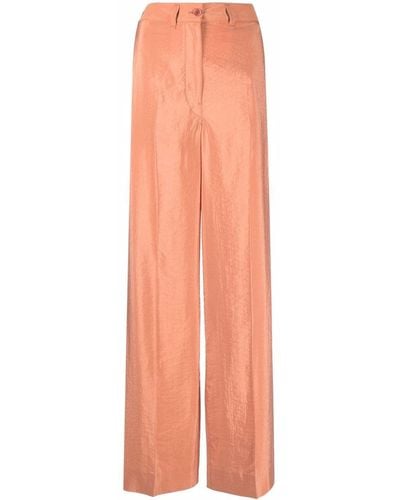 Lemaire Coral Tailored Wide-leg Trousers - Multicolour