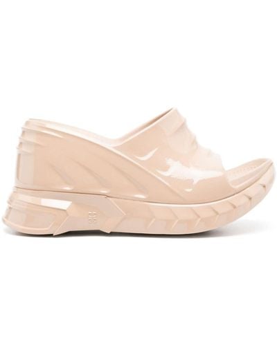 Givenchy Marshmallow Wedge Slides - Pink