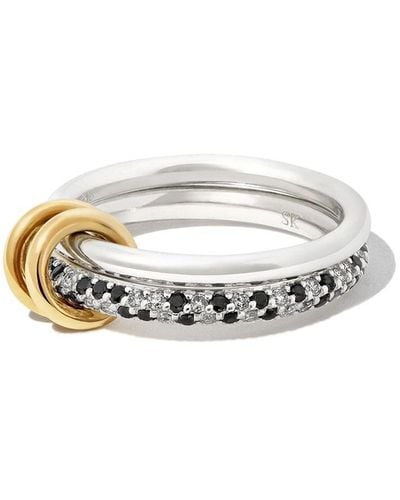 Spinelli Kilcollin 18k White Gold Virgo Diamond Ring - Multicolor