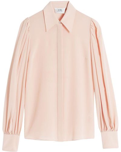 Victoria Beckham Langärmeliges Hemd - Pink