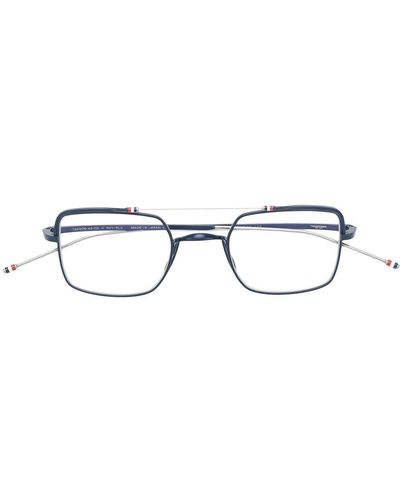 Thom Browne Square glasses - Blau