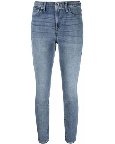 DKNY Cropped Skinny-fit Jeans - Blue