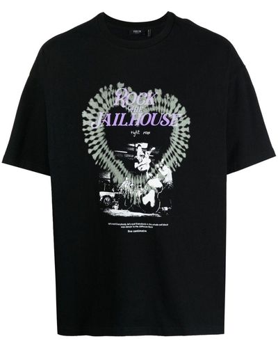 FIVE CM 'rock The Jailhouse' T-shirt - Black