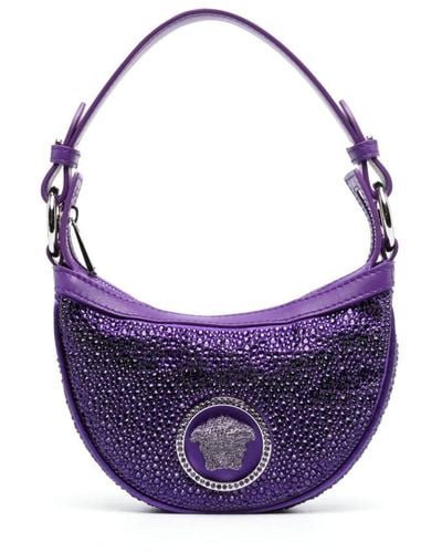 Versace Medusa-motif Tote Bag - Purple