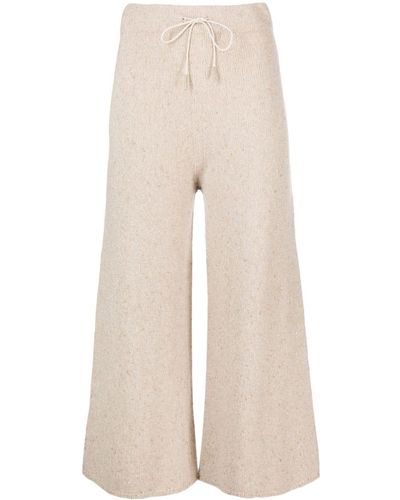 Fabiana Filippi Wool Blend Pants - Natural