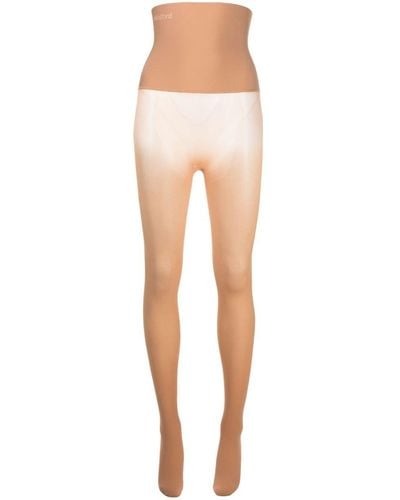 Wolford Collants Fatal à taille haute - Blanc